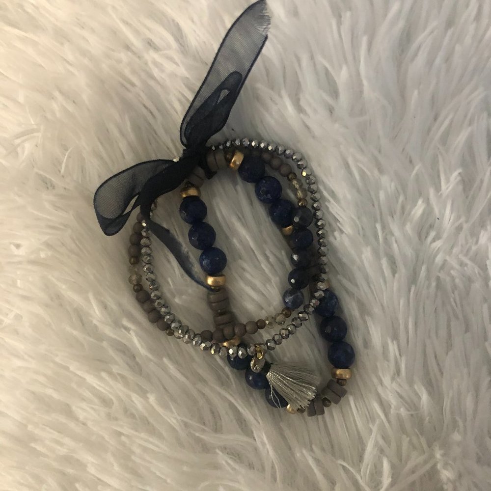 Blue Bracelet Stack - Picture 4 of 11